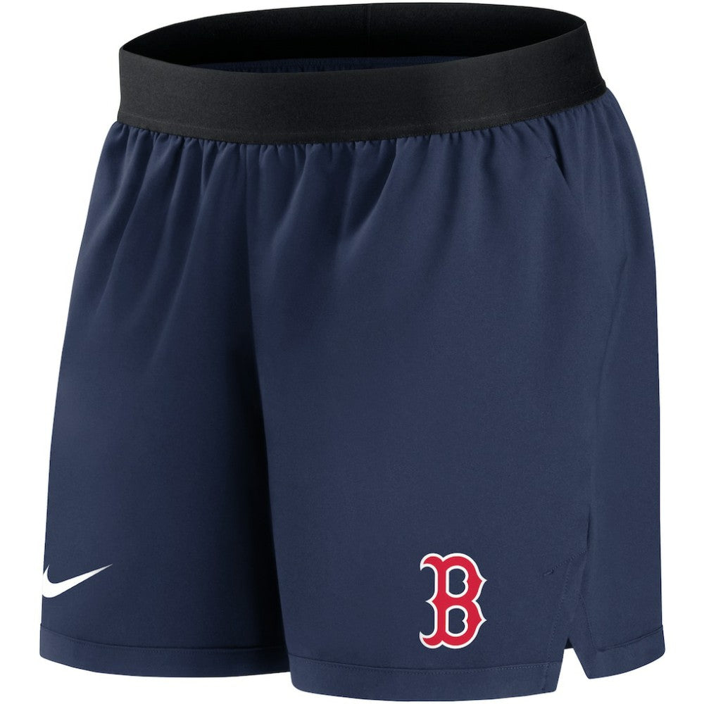 Boston Red Sox Nike Women's Authentic Collection Flex Vent Max Performance Shorts - Navy Shorts