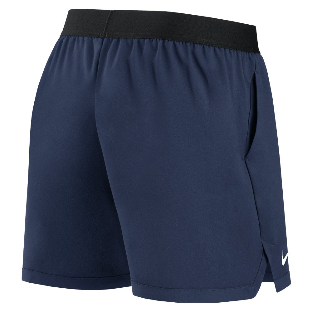 Houston Astros Nike Women's Authentic Collection Flex Vent Max Performance Shorts - Navy Shorts
