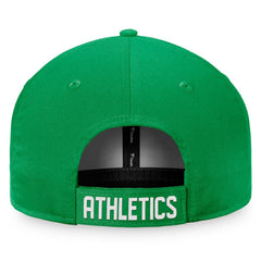 Athletics Fanatics Cooperstown Collection Core Adjustable Hat - Green Hats
