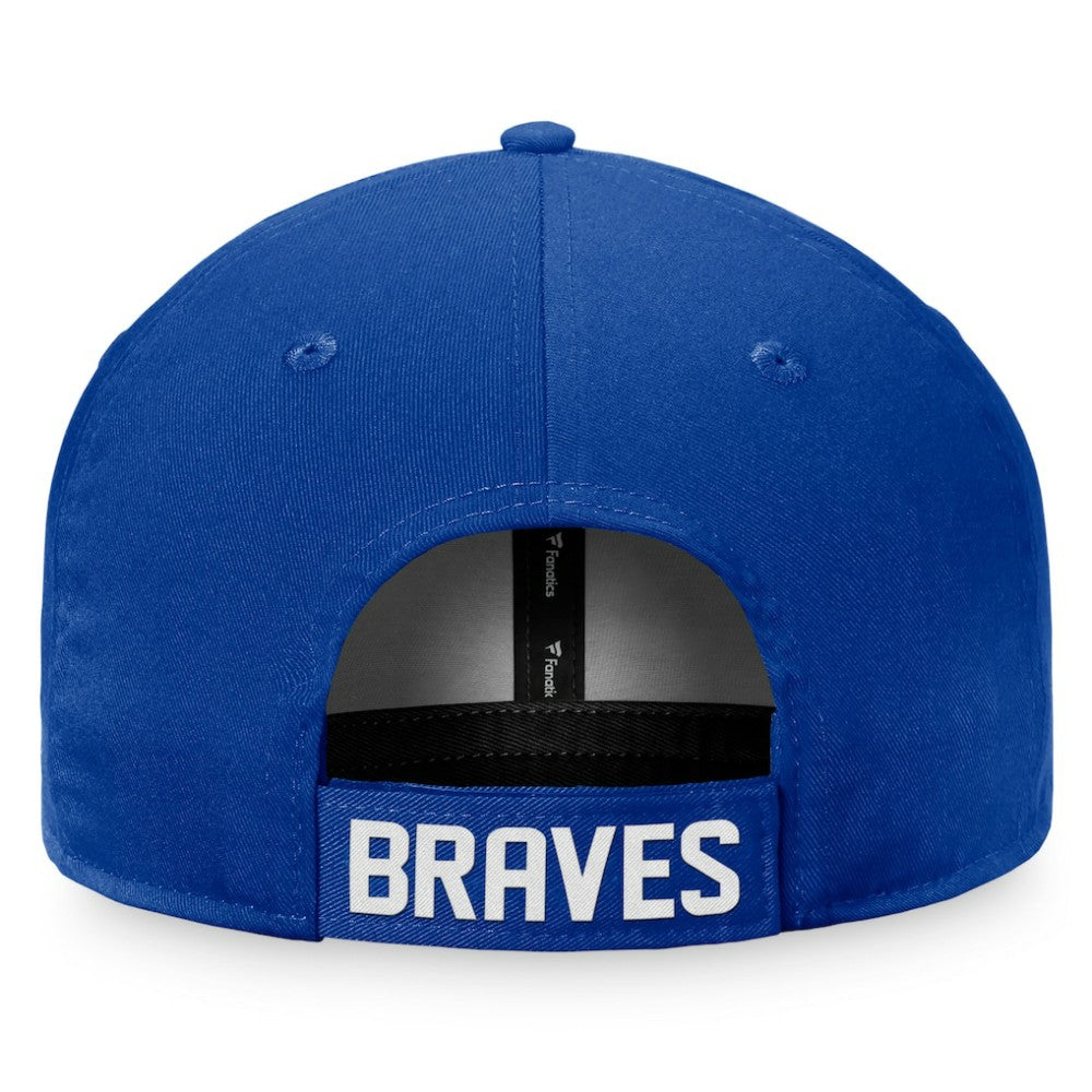 Atlanta Braves Fanatics Cooperstown Collection Core Adjustable Hat - Royal Hats