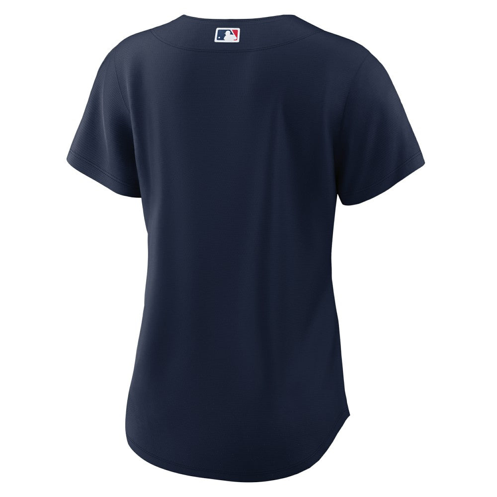 Cleveland Guardians Nike Women's Alternate Official Replica Jersey - Navy Jerseys
