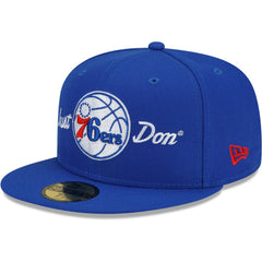 Philadelphia 76ers x Just Don 59FIFTY Fitted Hat Royal