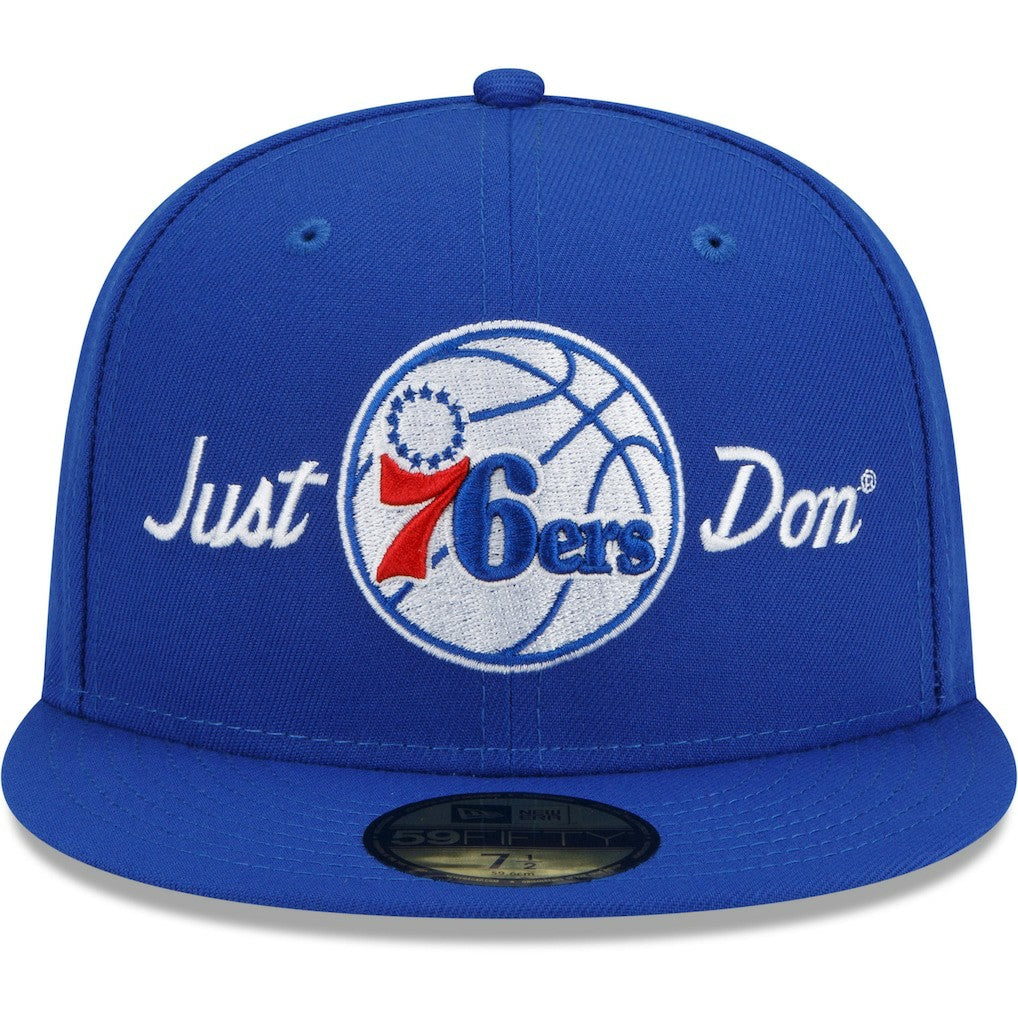 Philadelphia 76ers x Just Don 59FIFTY Fitted Hat Royal