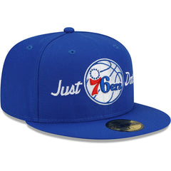Philadelphia 76ers x Just Don 59FIFTY Fitted Hat Royal