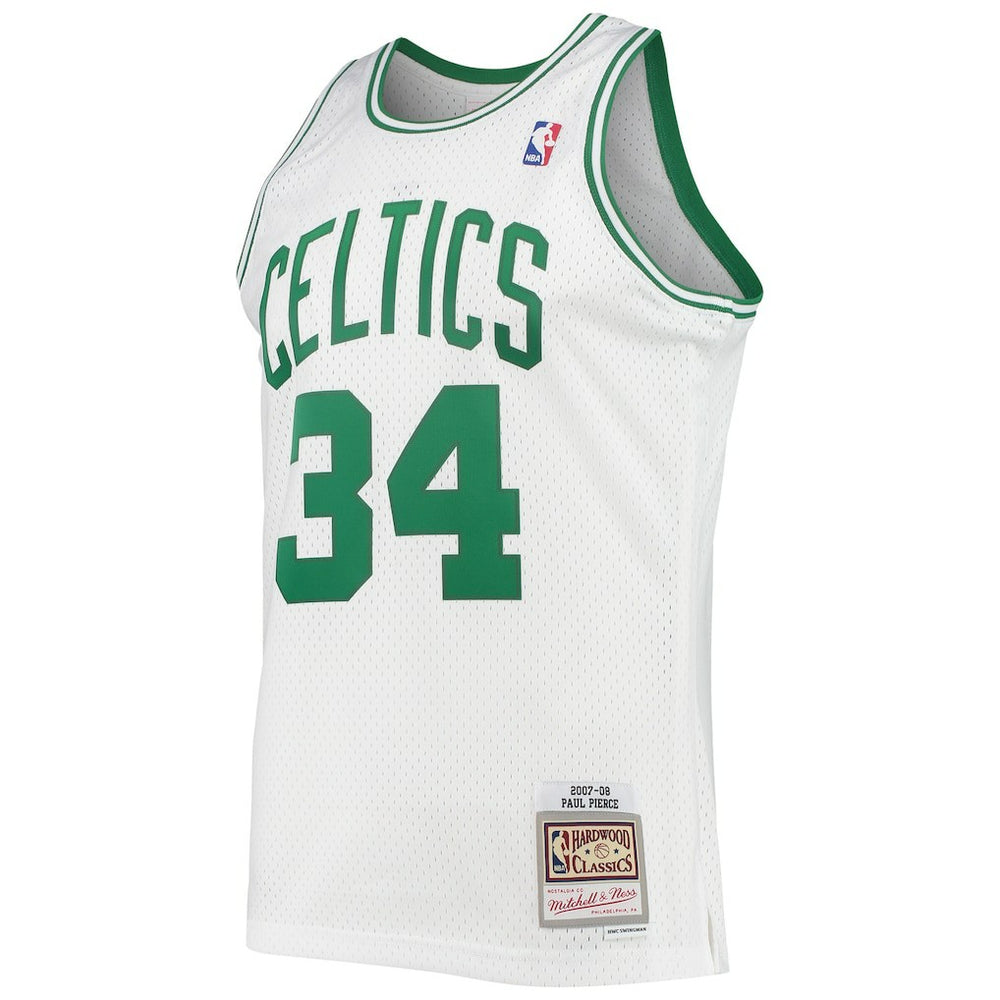 Paul Pierce Boston Celtics Hardwood Classics Swingman Jersey White