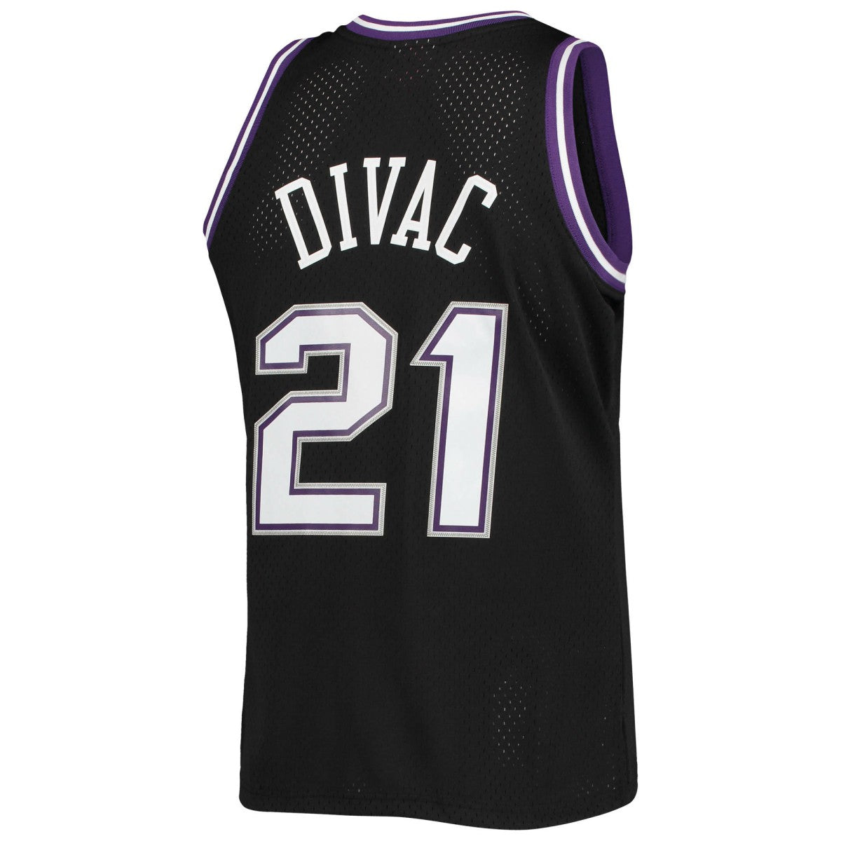 Vlade Divac Sacramento Kings 2000/01 Hardwood Classics Swingman Jersey Black