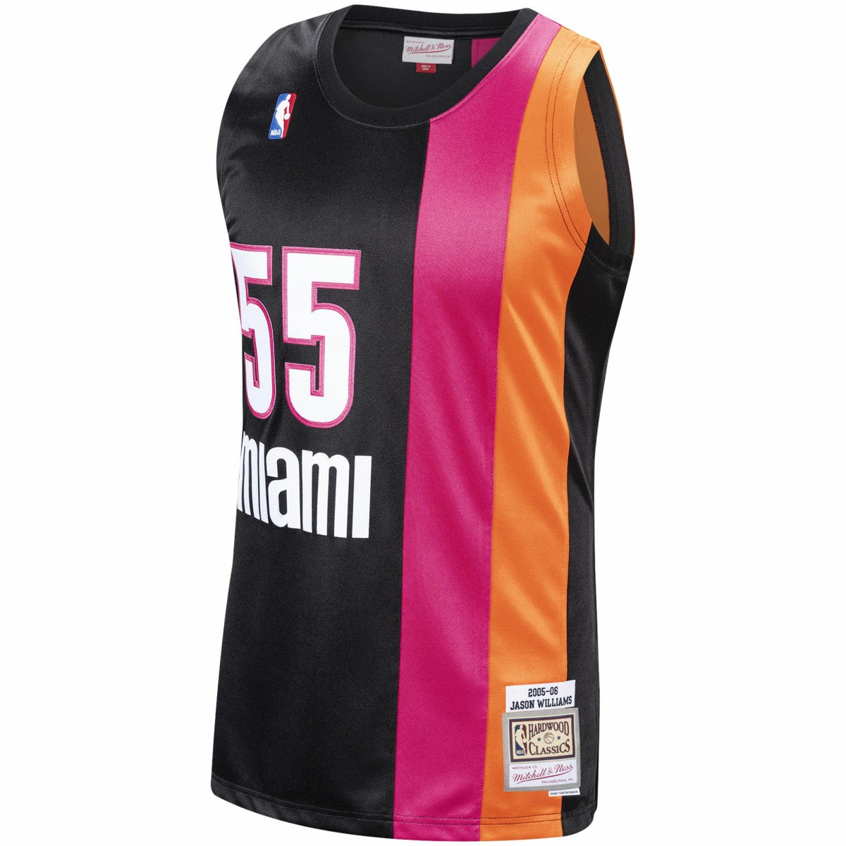 Jason Williams Miami Heat 2005/06 Hardwood Classics Swingman Jersey Black