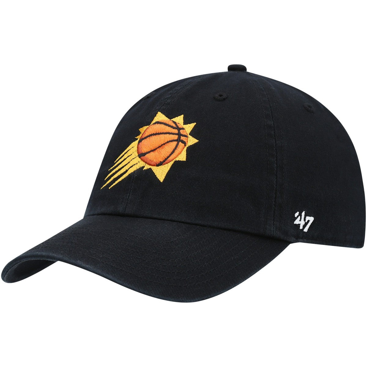 Phoenix Suns '47 Core Logo Clean Up Adjustable Hat Black
