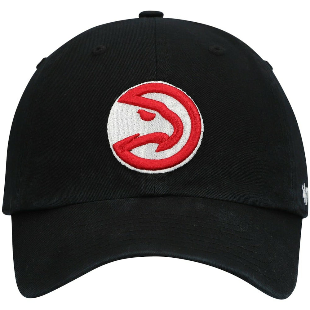 Atlanta Hawks '47 Core Logo Clean Up Adjustable Hat Black