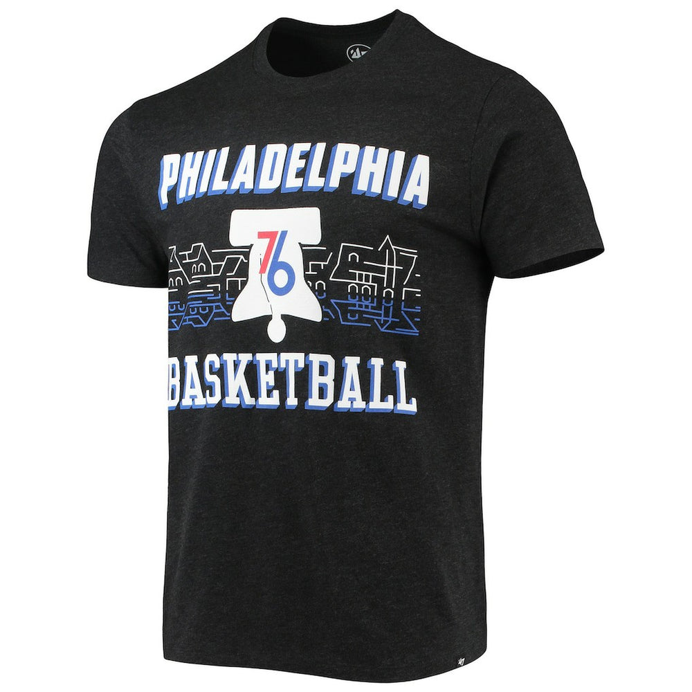 Philadelphia 76ers '47 City Edition Club T-Shirt Black