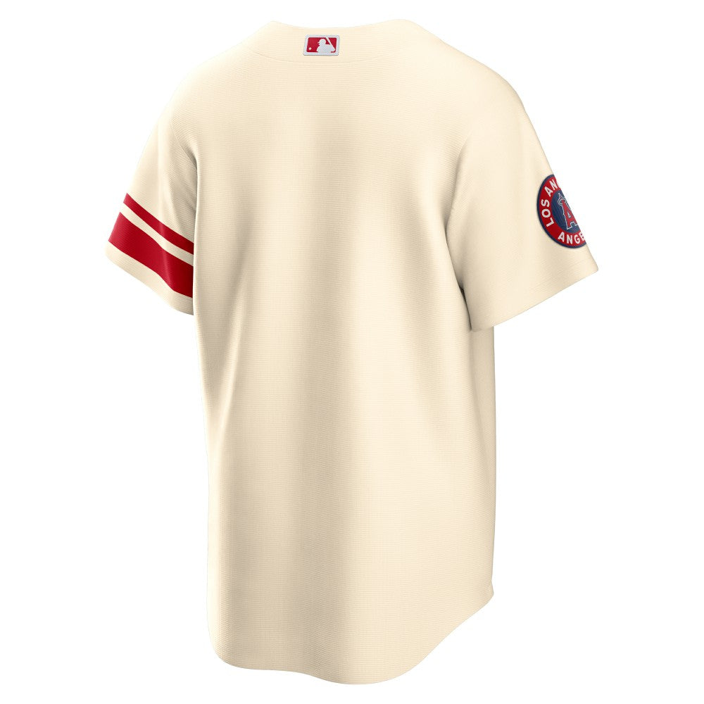 Los Angeles Angels Nike City Connect Replica Team Jersey - Cream Jerseys