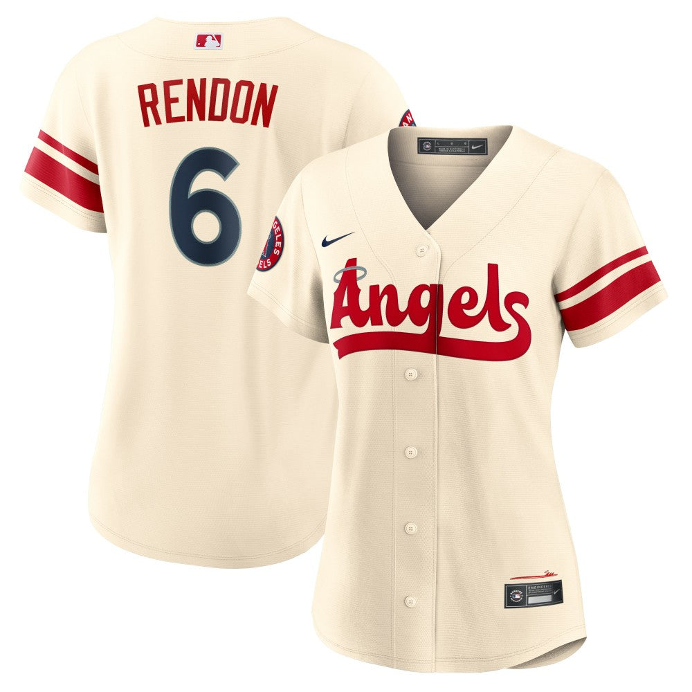 Anthony Rendon Los Angeles Angels Nike Women's City Connect Replica Player Jersey - Cream Jerseys