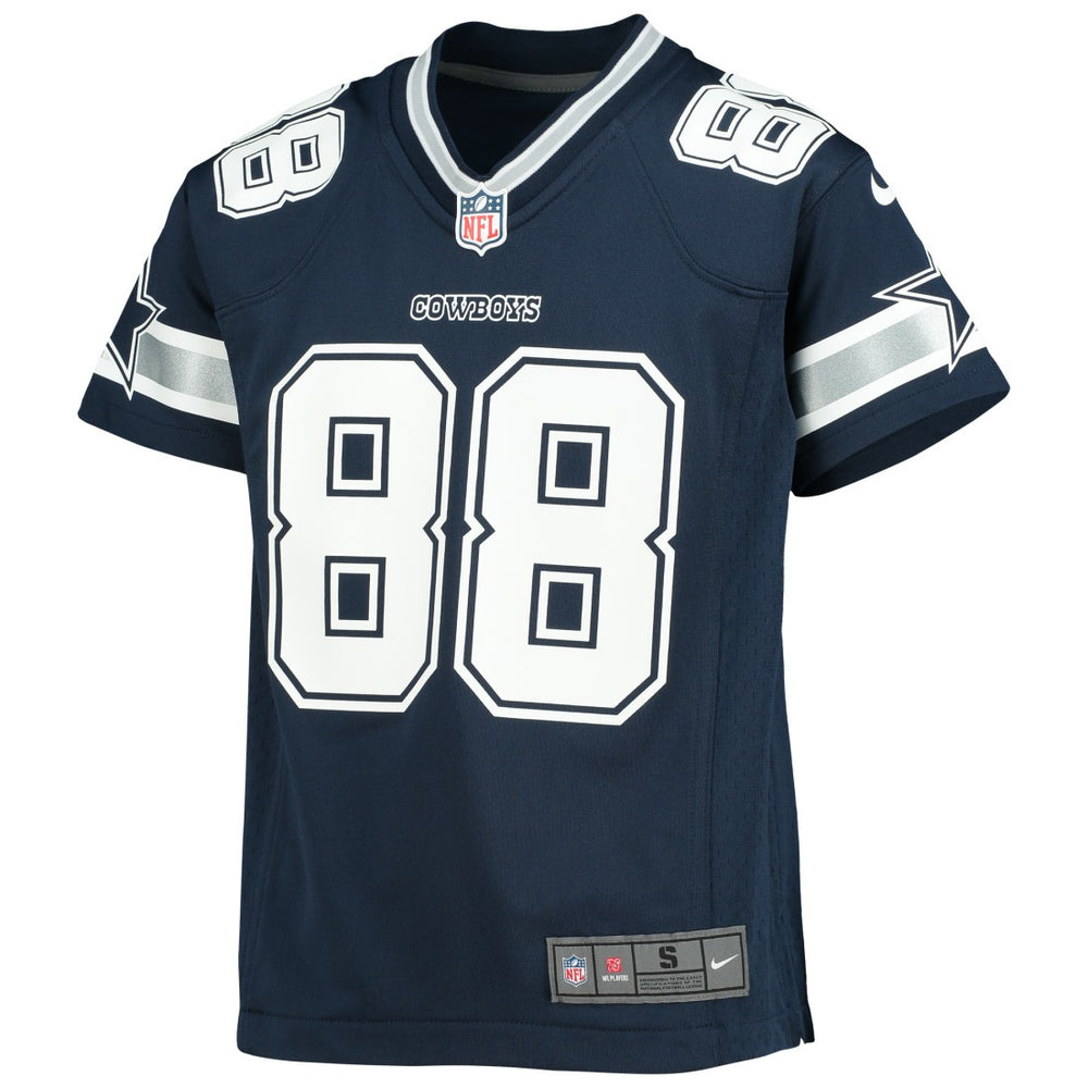CeeDee Lamb Dallas Cowboys Youth Player Game Jersey Navy