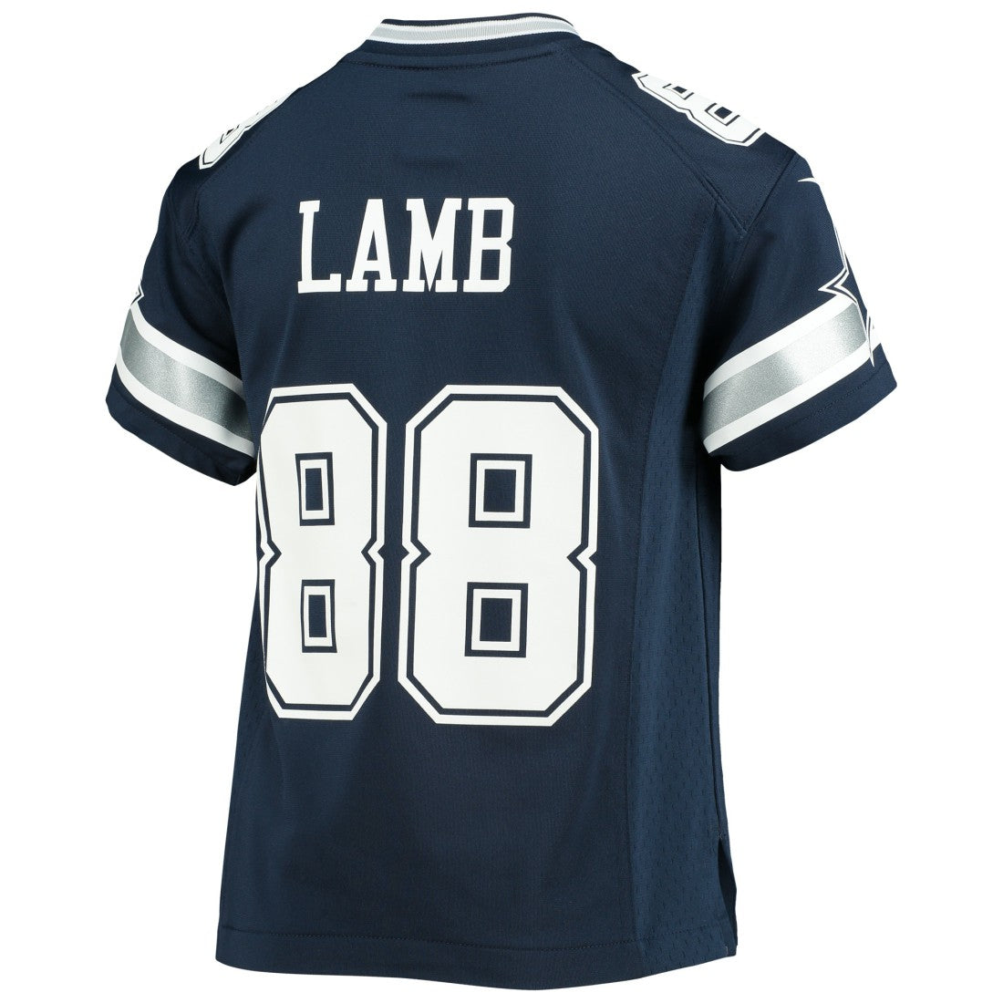 CeeDee Lamb Dallas Cowboys Youth Player Game Jersey Navy