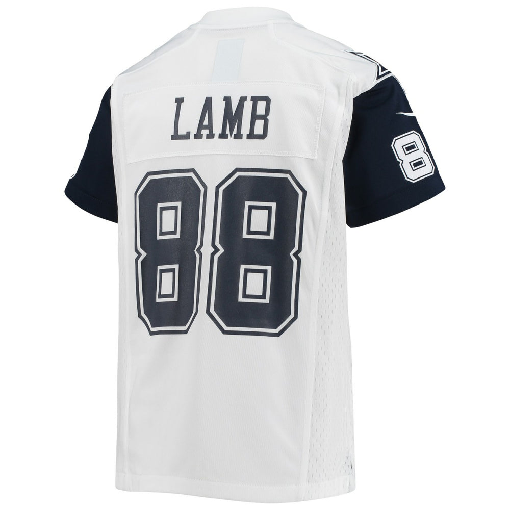 CeeDee Lamb Dallas Cowboys Youth Alternate Game Jersey White