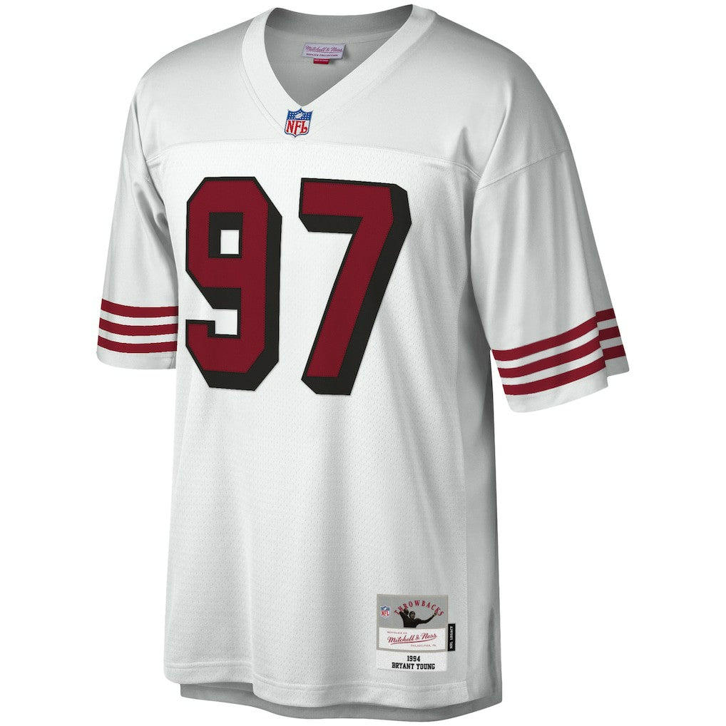 Bryant Young San Francisco 49ers Legacy Replica Jersey White