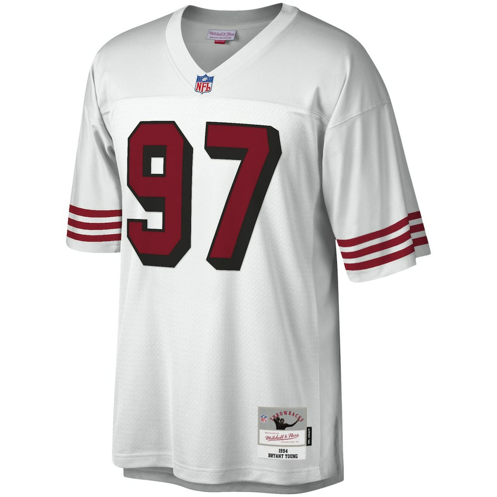 Bryant Young San Francisco 49ers Legacy Replica Jersey White