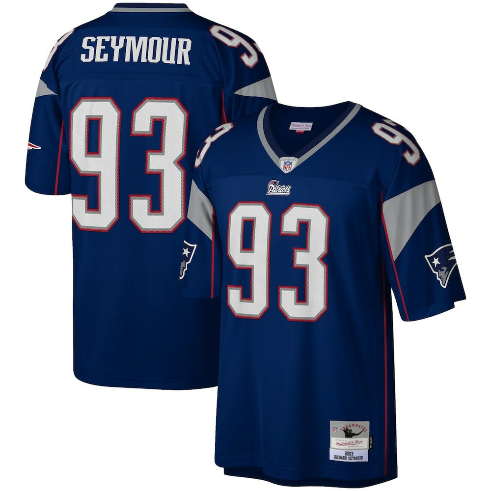 NFL Richard Seymour New England Patriots Legacy Replica Jersey - Navy sale