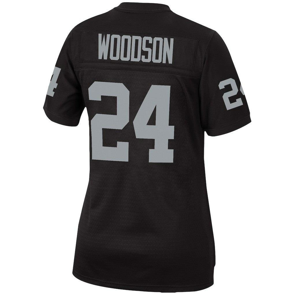 Charles Woodson Las Vegas Raiders Women's Legacy Replica Team Jersey Black