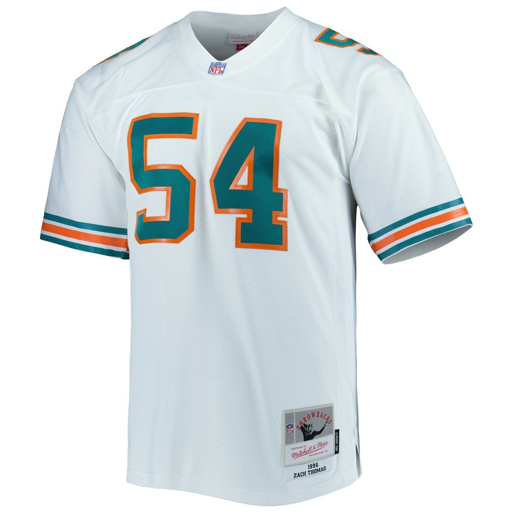 Zach Thomas Miami Dolphins Legacy Replica Jersey White
