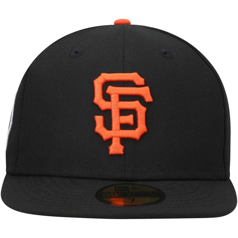 San Francisco Giants New Era 9/11 Memorial Side Patch 59FIFTY Fitted Hat - Black Hats