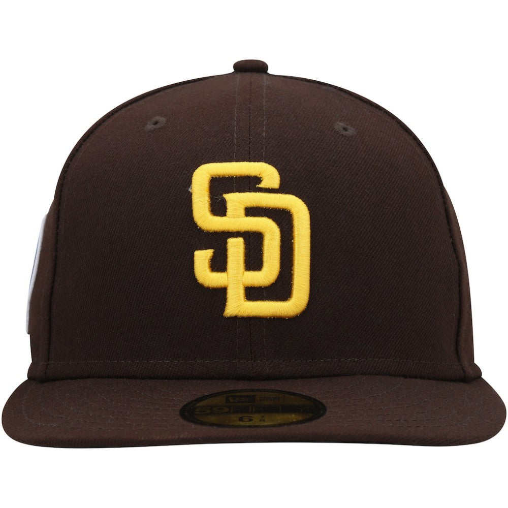 San Diego Padres New Era 9/11 Memorial Side Patch 59FIFTY Fitted Hat - Brown Hats