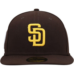 San Diego Padres New Era 9/11 Memorial Side Patch 59FIFTY Fitted Hat - Brown Hats