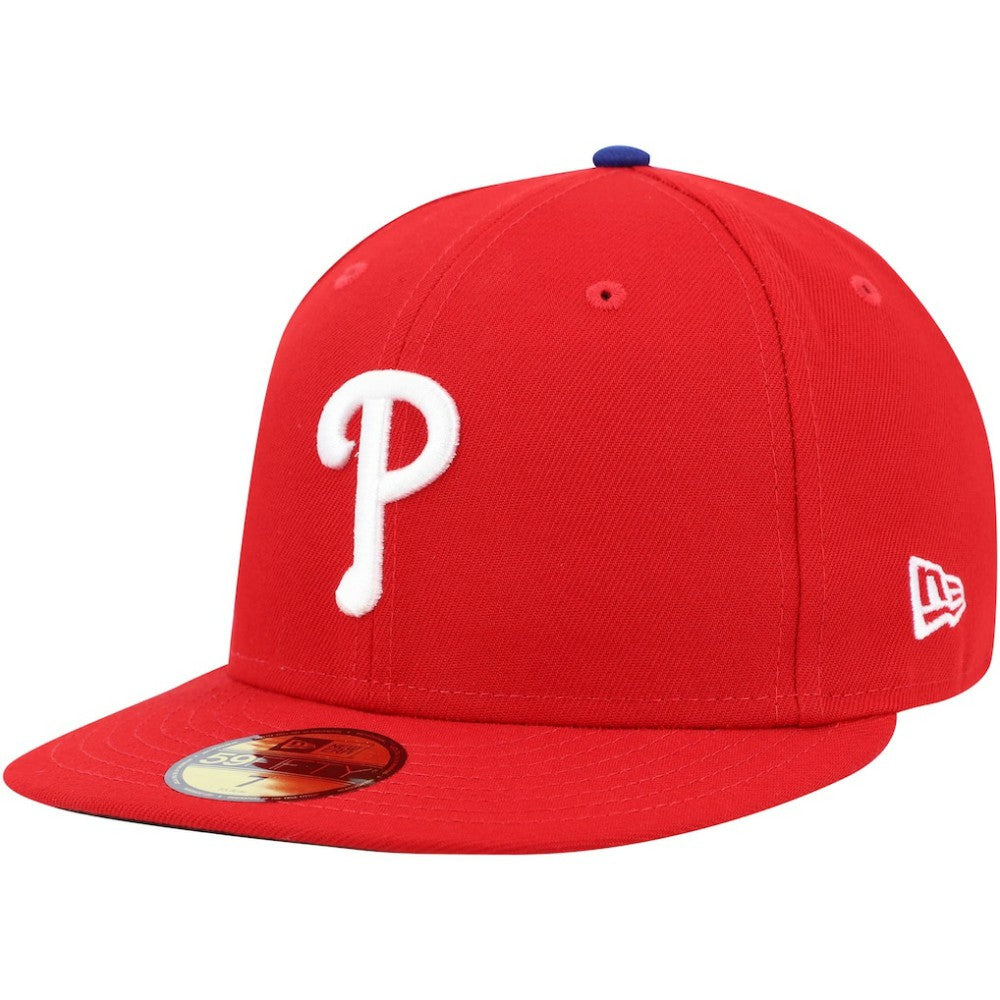 Philadelphia Phillies New Era 9/11 Memorial Side Patch 59FIFTY Fitted Hat - Red Hats