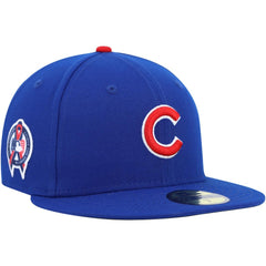 Chicago Cubs New Era 9/11 Memorial Side Patch 59FIFTY Fitted Hat - Royal Hats