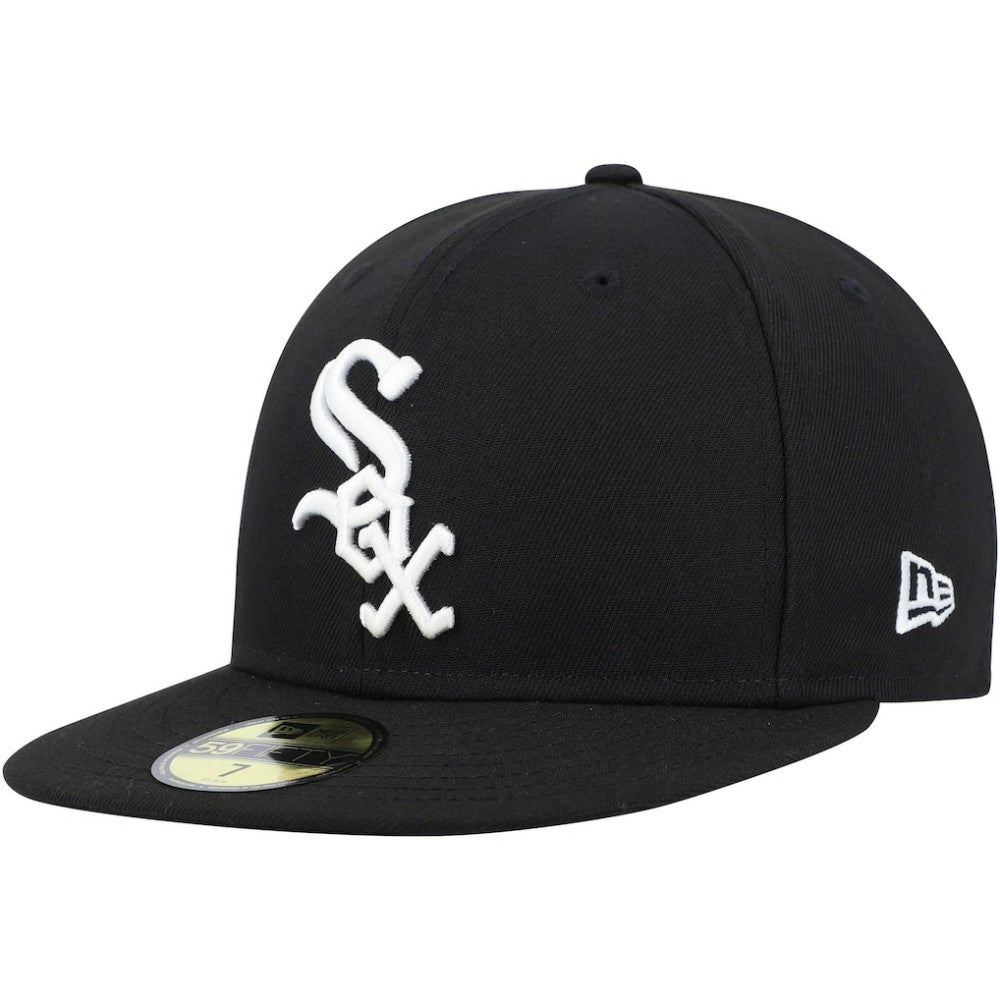 Chicago White Sox New Era 9/11 Memorial Side Patch 59FIFTY Fitted Hat - Black Hats