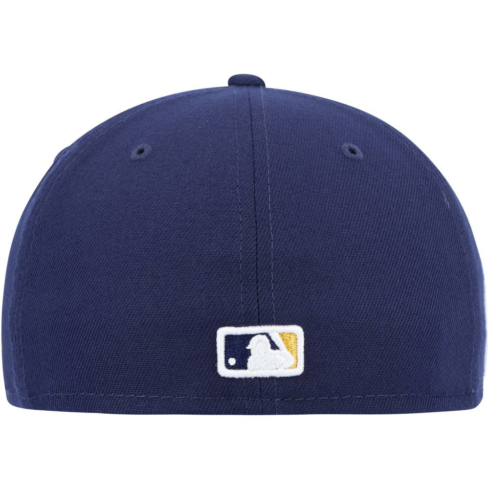 Milwaukee Brewers New Era 9/11 Memorial Side Patch 59FIFTY Fitted Hat - Navy Hats