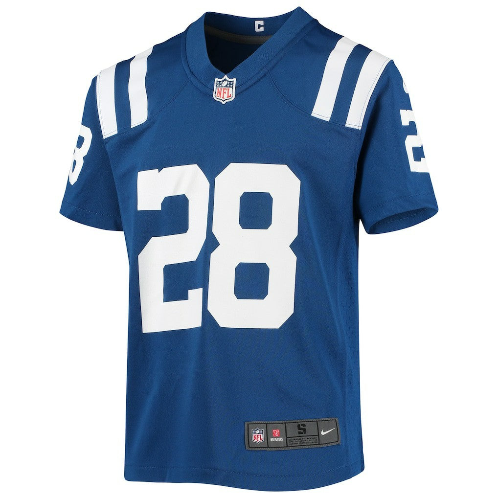 Jonathan Taylor Indianapolis Colts Youth Game Jersey Royal