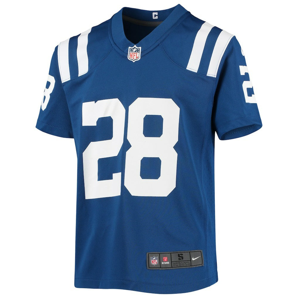 Jonathan Taylor Indianapolis Colts Youth Game Jersey Royal