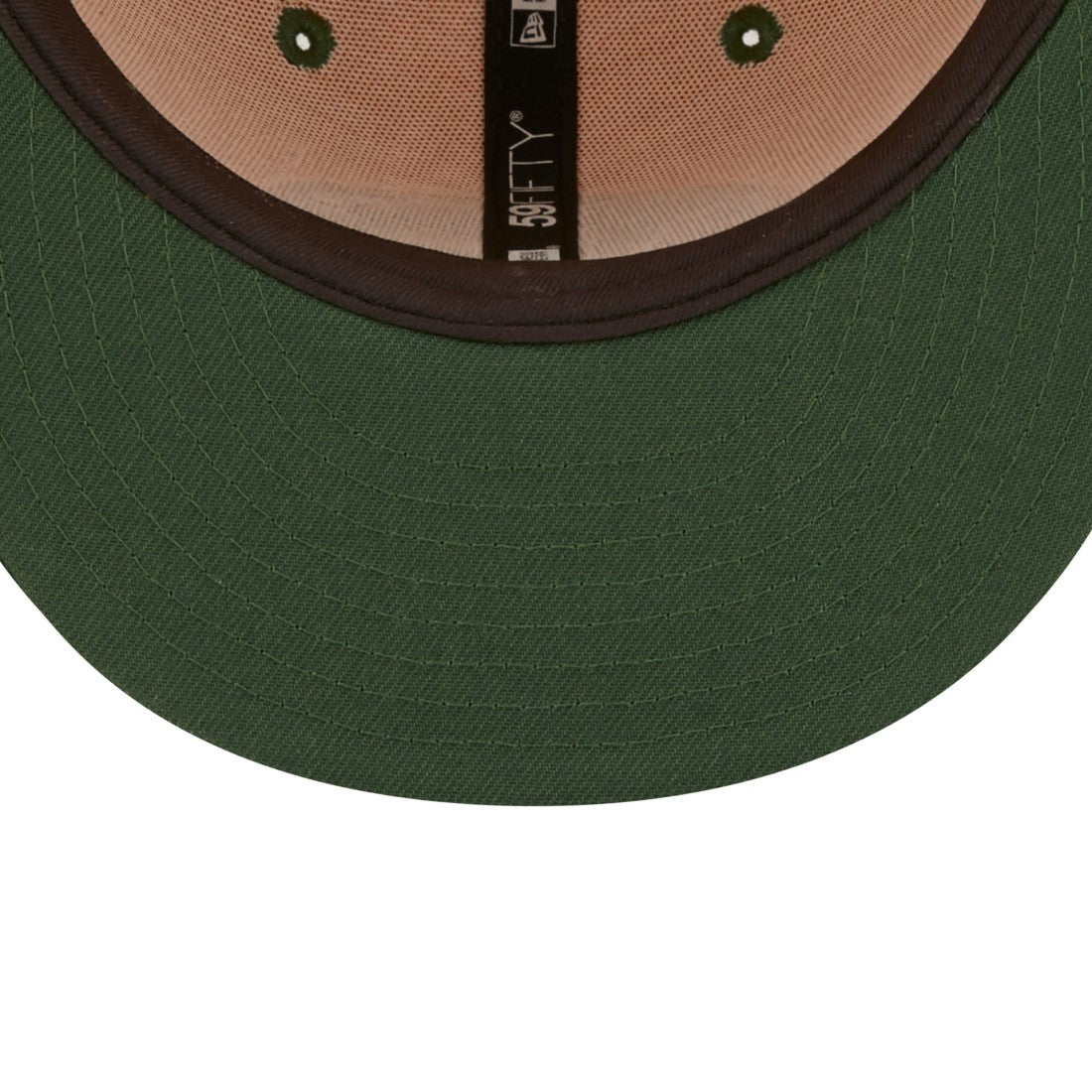Green Bay Packers New Era Flipside 2Tone 59FIFTY Fitted Hat Gold/Green