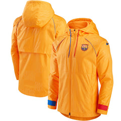 Barcelona All-Weather Full-Zip Jacket Orange