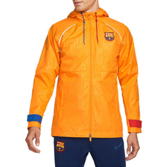 Barcelona All-Weather Full-Zip Jacket Orange