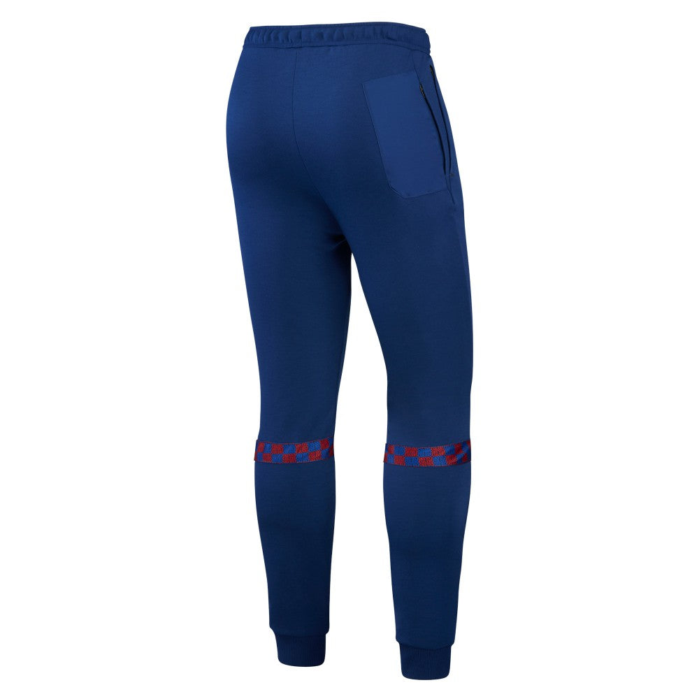 Barcelona Youth Travel Fleece Pants Blue