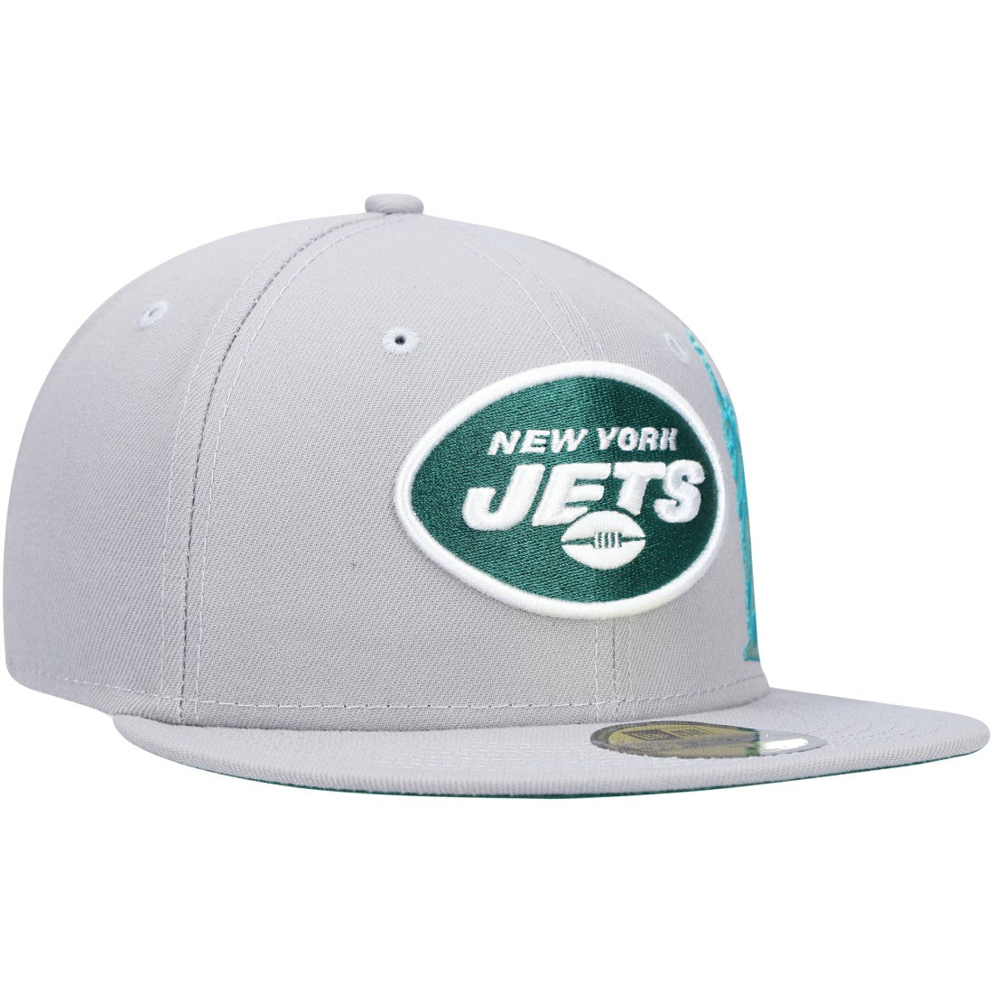 New York Jets New Era City Describe 59FIFTY Fitted Hat Gray
