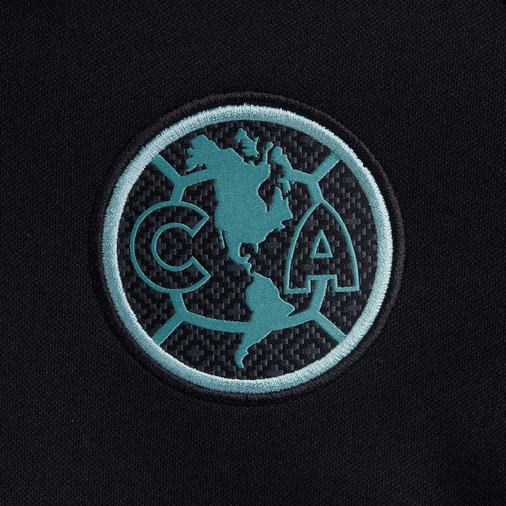 Club America Youth I96 Anthem Raglan Full-Zip Jacket Black
