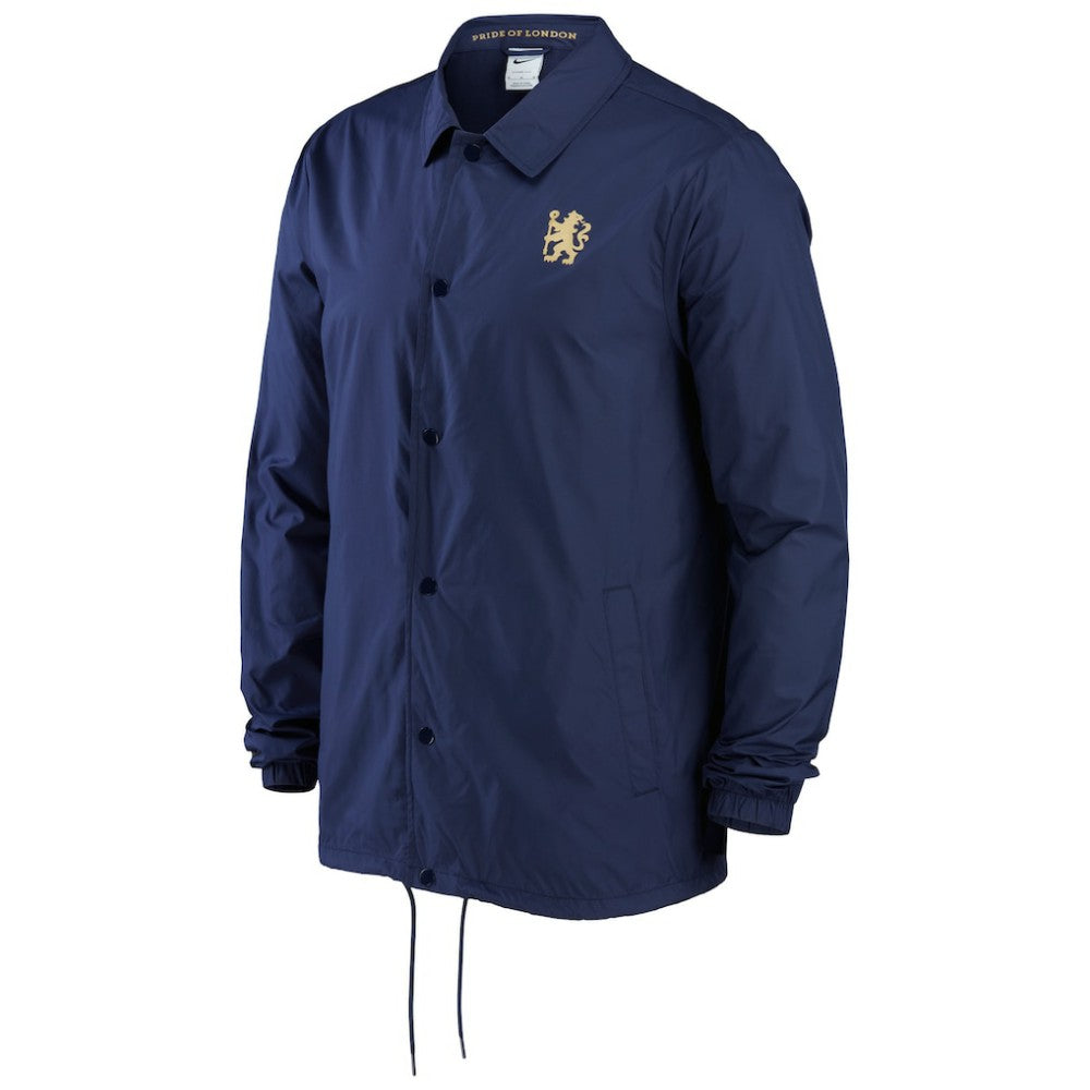 Chelsea Coach Performance Full-Snap Jacket Navy