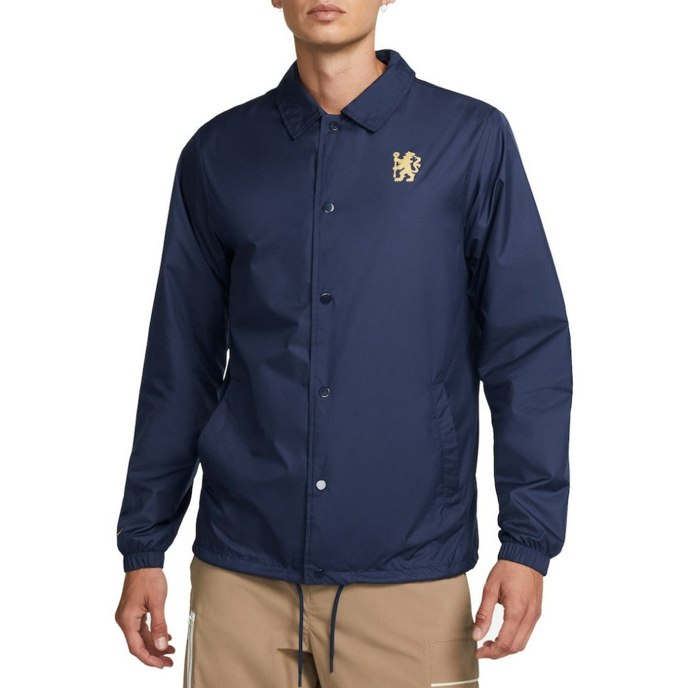 Chelsea Coach Performance Full-Snap Jacket Navy