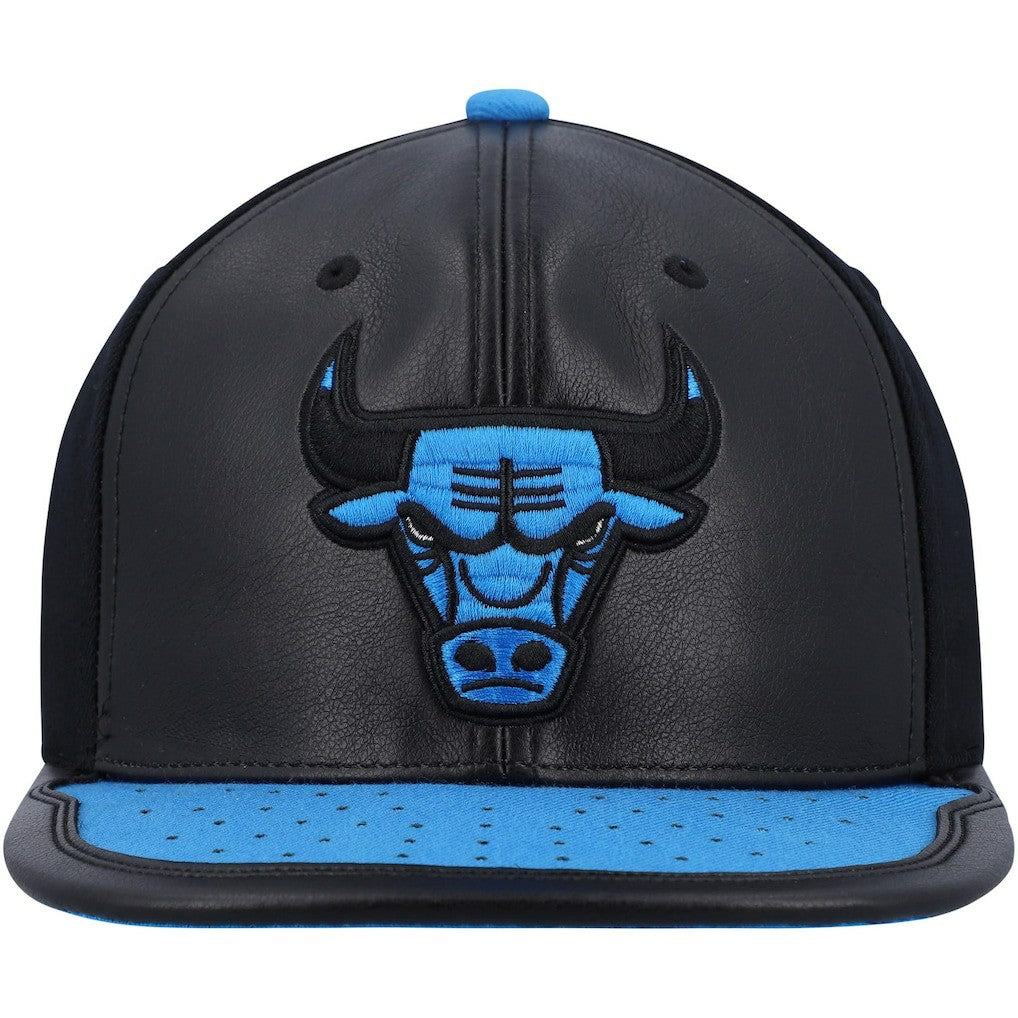 Chicago Bulls Day One Snapback Hat Black/Royal