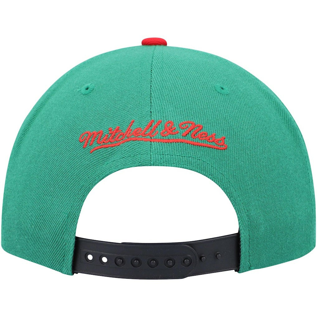 Chicago Bulls Day One Snapback Hat Black/Green