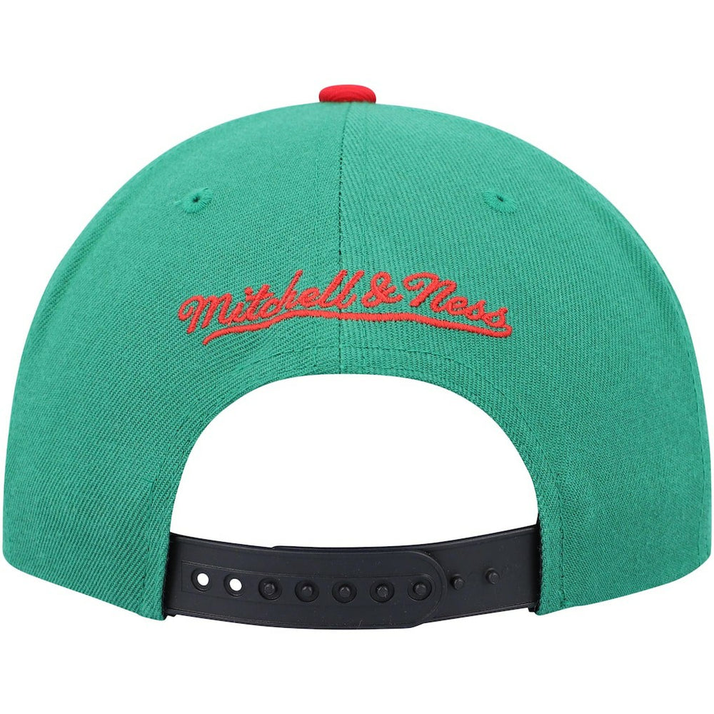 Chicago Bulls Day One Snapback Hat Black/Green