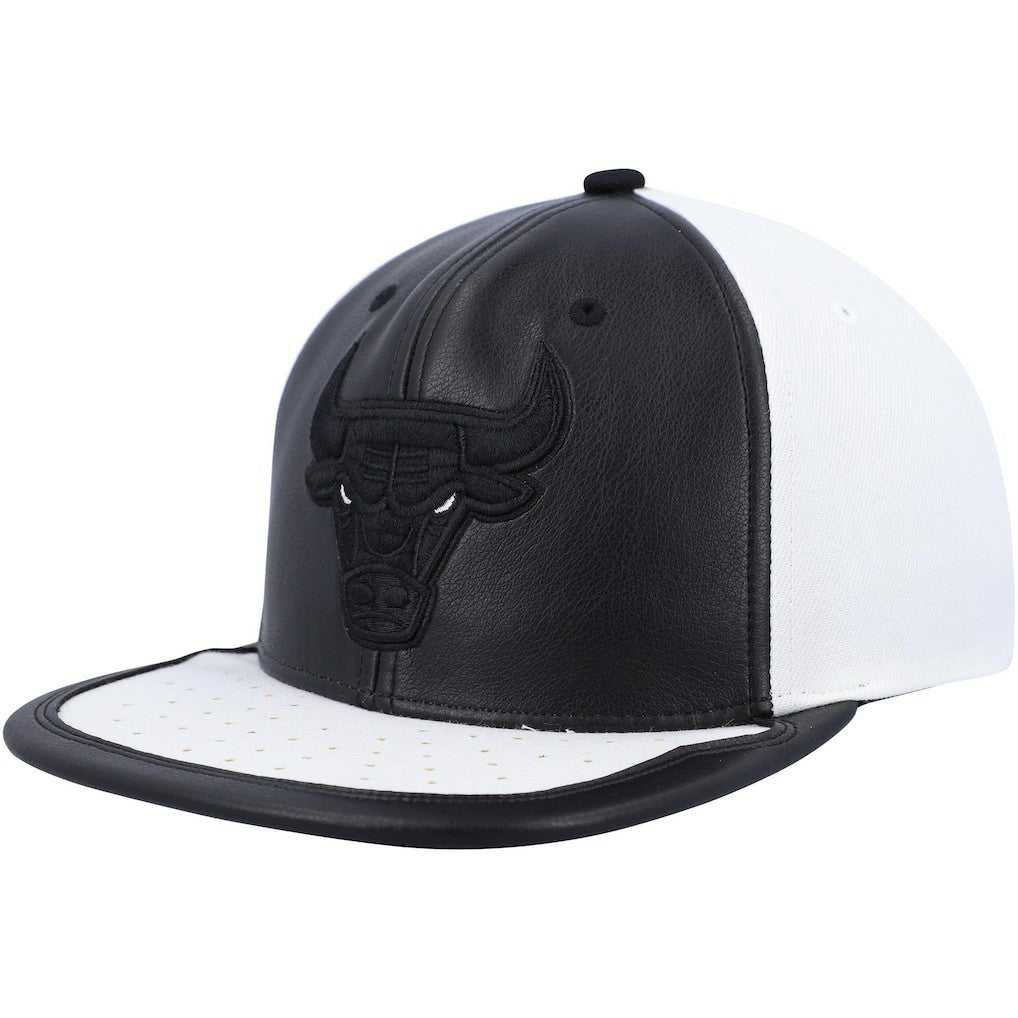 Chicago Bulls NBA Day One Snapback Hat Black/White