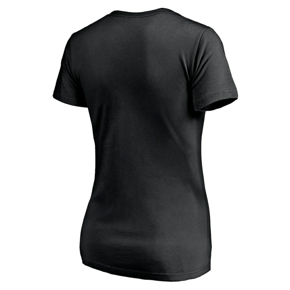 Cincinnati Bengals Women's Long Stride V-Neck T-Shirt Black