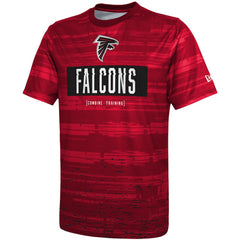 Atlanta Falcons New Era Combine Authentic Sweep T-Shirt Red