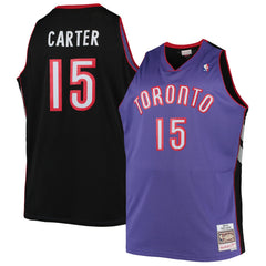 Vince Carter Toronto Raptors Big & Tall 1999/00 Hardwood Classics Swingman Jersey Purple