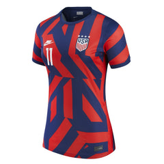 Christen Press USWNT 2021/22 Away Vapor Match Jersey Blue