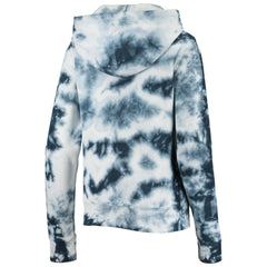 Boston Red Sox New Era Women's Tie-Dye Fleece Full-Zip Hoodie - Navy Hoodies